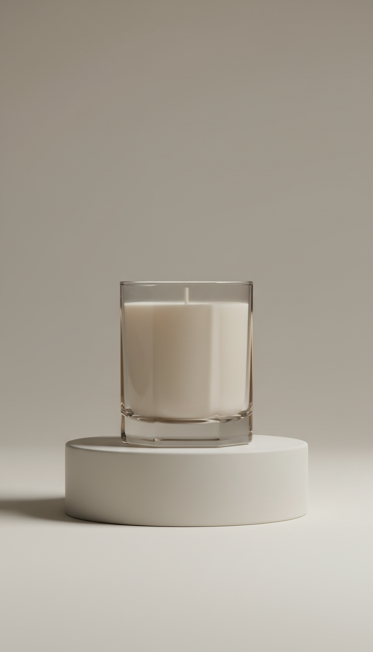 Ivory Smoke aromatic candle