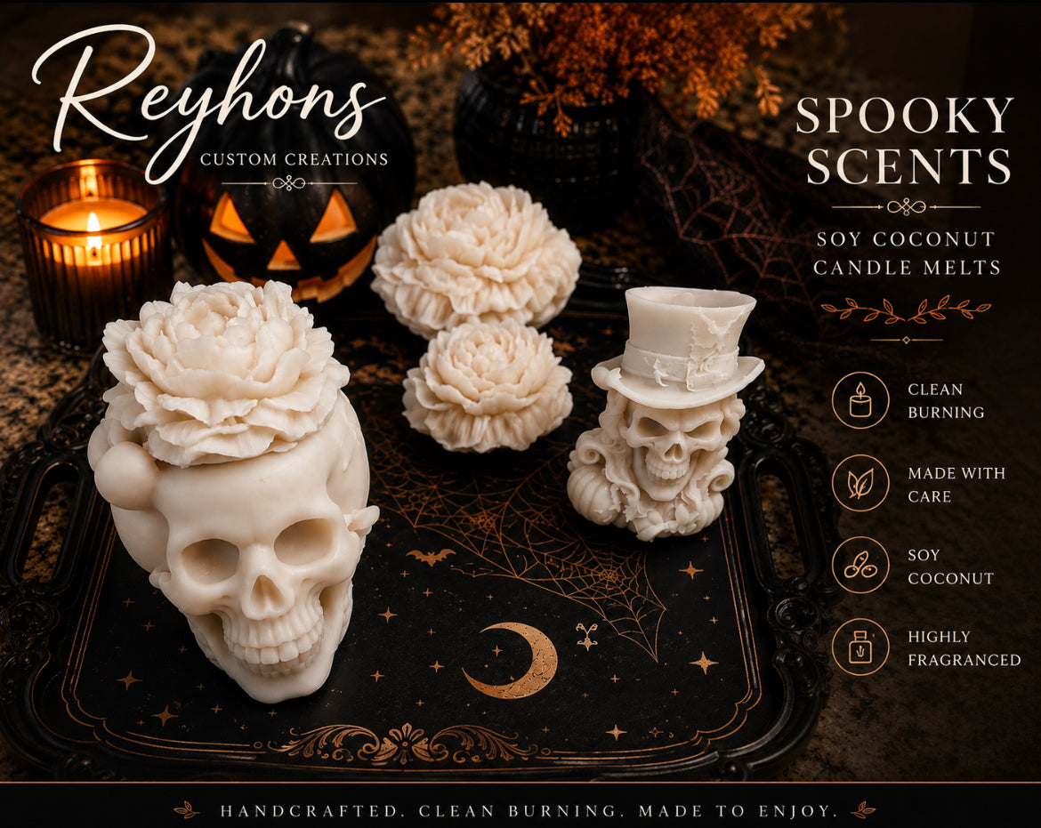 Skull wax melts